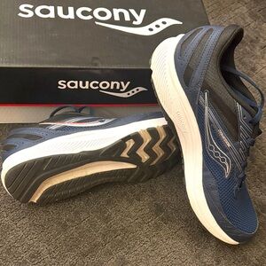 Saucony Men's Blue and Black Running Shoes
